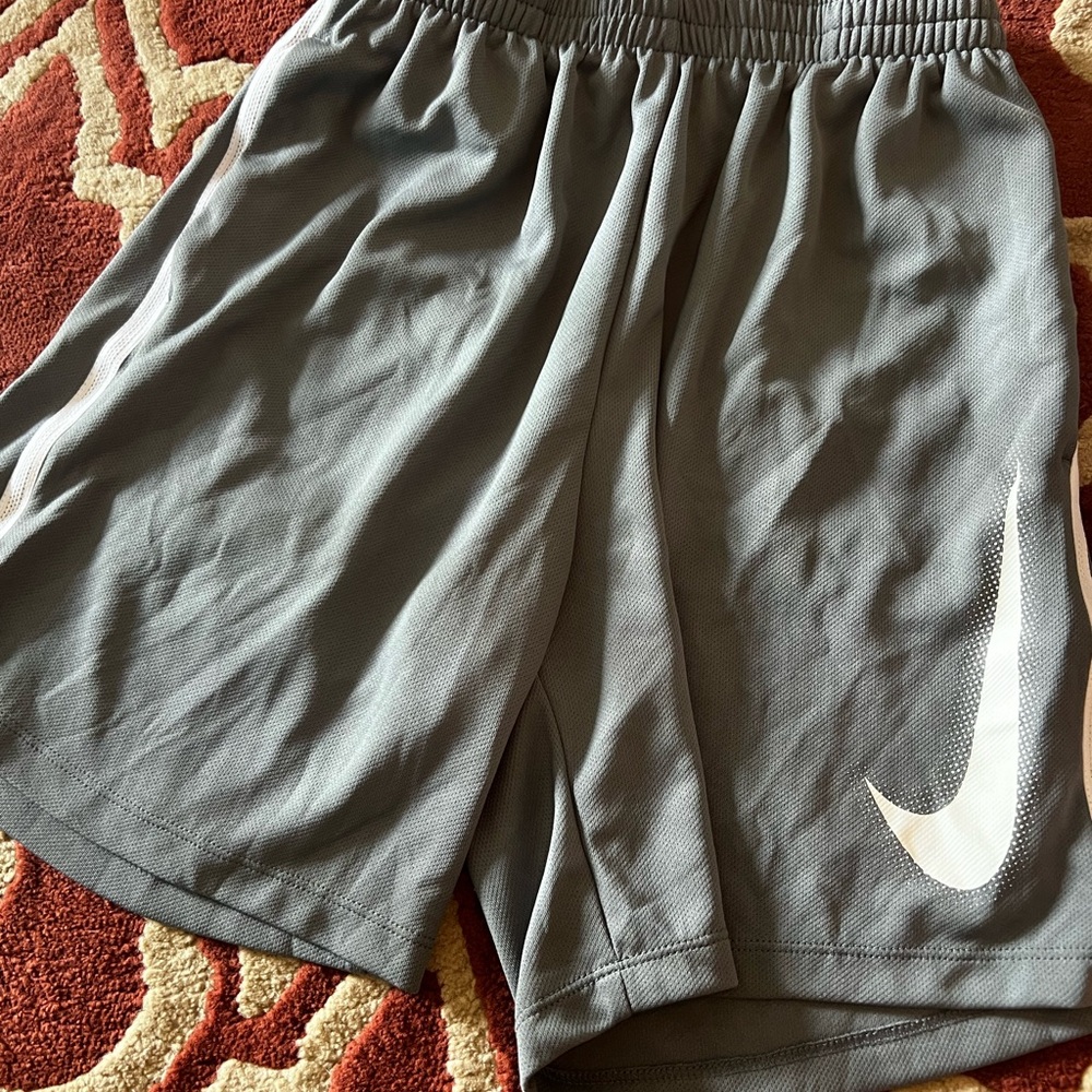 2 pair kids Nike Gray Athletic Shorts